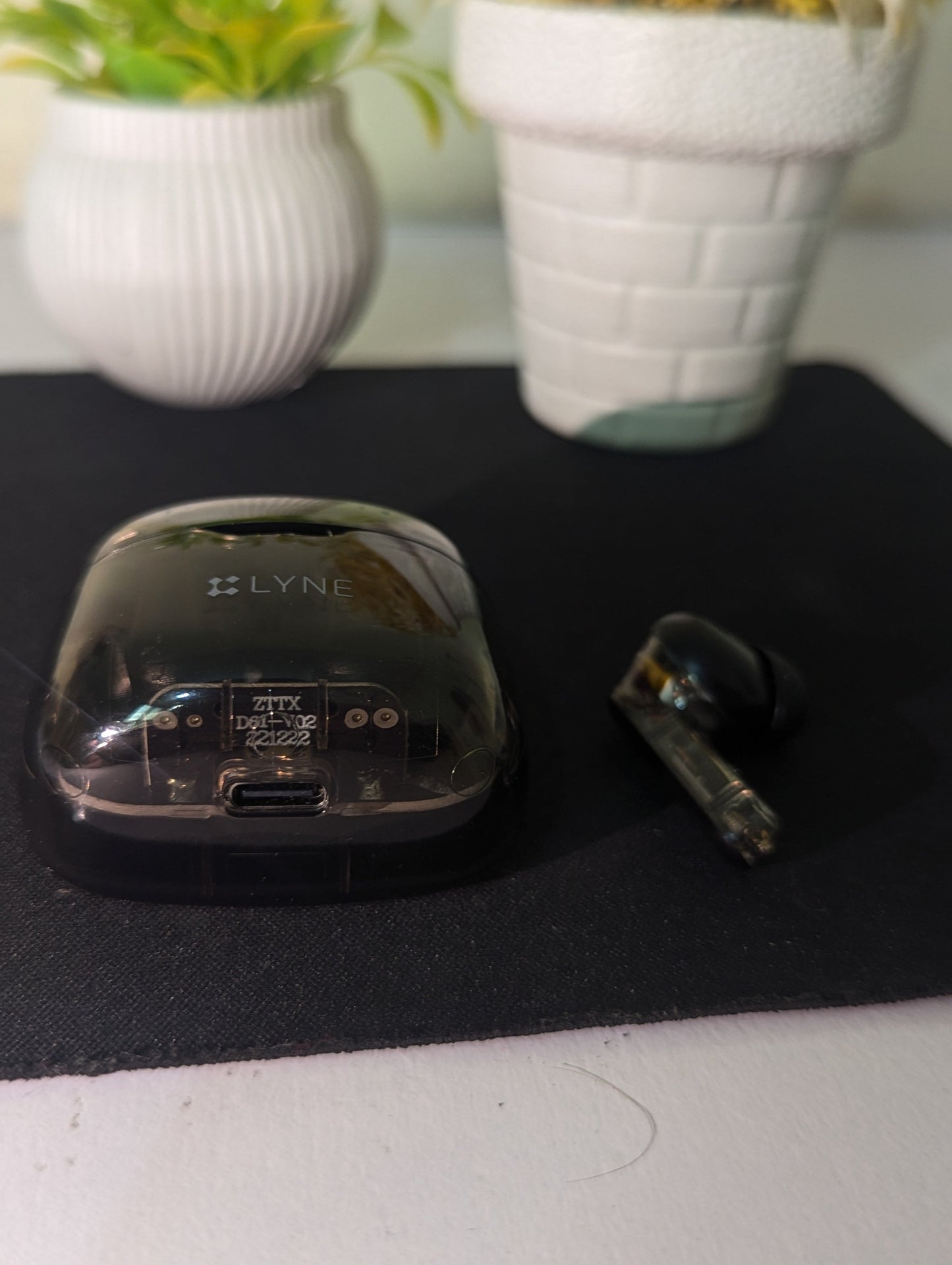 Premium Transparent cool Pods Earbuds